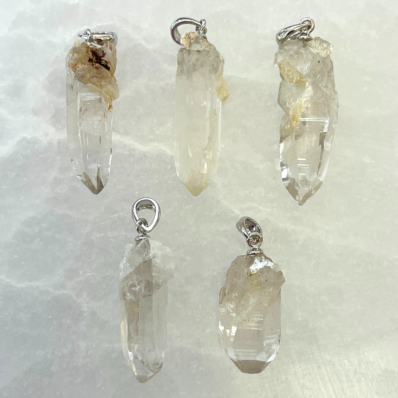 Himalayan Quartz AA Silver Pendant Himalayan Quartz AA Silver Pendant